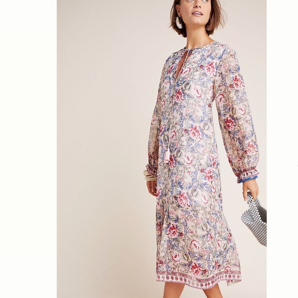 RAGA Dresses & Skirts - Anthropologie Raga Ramona Floral Peasant Dress